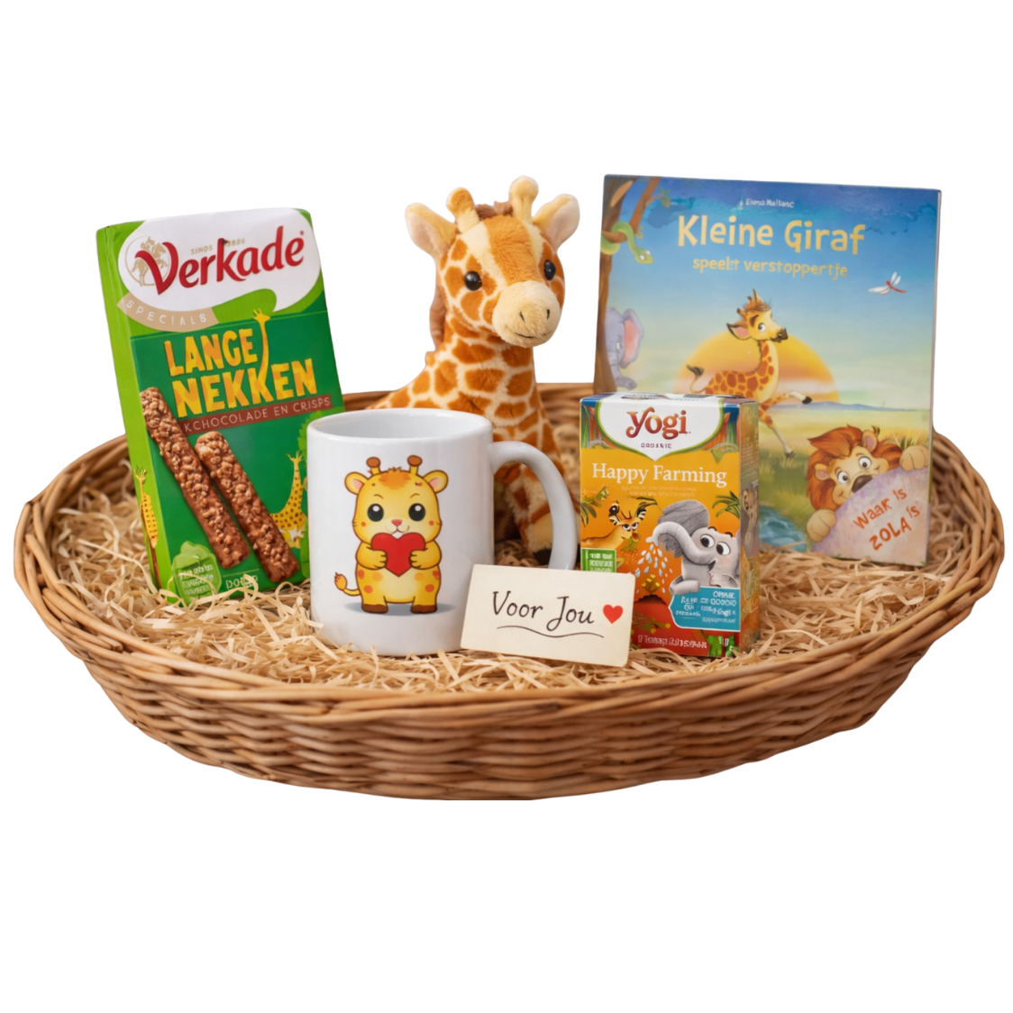 Little Giraf Warmtebox – Kinder Cadeauset met Mok & Knuffel