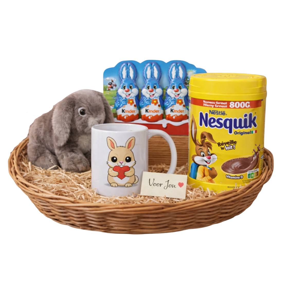 Little Bunny Warmtebox – Kinder Cadeauset met Mok & Knuffel