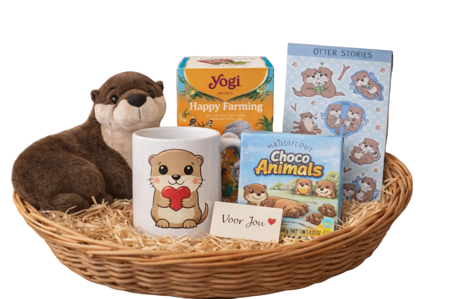 Little Otter Warmtebox – Kinder Cadeauset met Mok & Knuffel